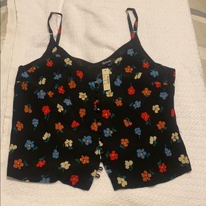 Madewell floral blouse